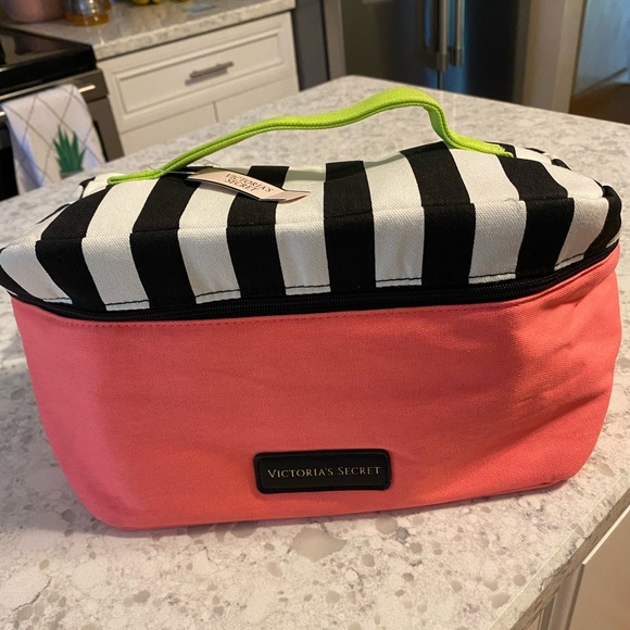 Victoria's Secret Handbags - NWT Victoria’s Secret travelcase,canvas, compartments, retails for $70.